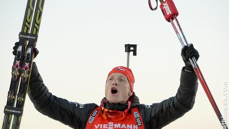 Чех Ондрей Моравец занял 2-е место по итогам спринта в Эстерсунде / Фото: © biathlonrus.com
